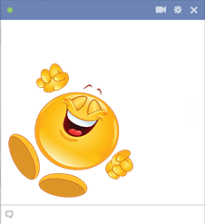 Cheerful Facebook Smiley