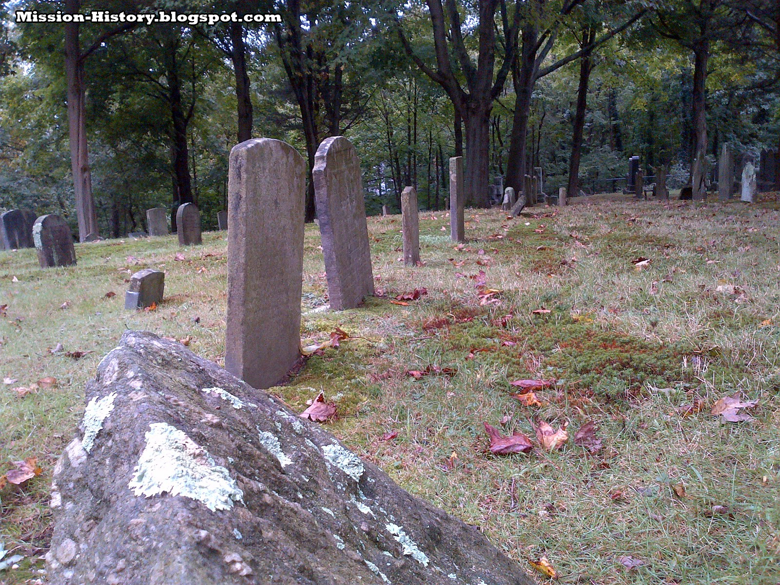 Mission History Underhill Burial Ground