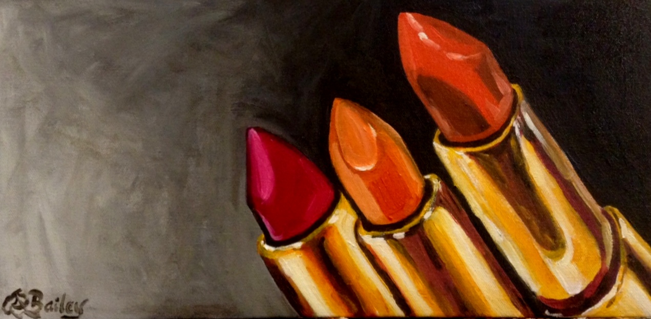 Amber L. Bailey Paintings Lipsticks