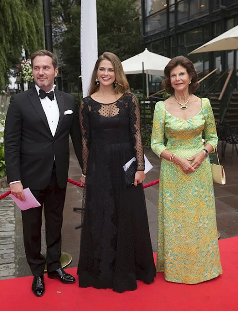 The Swedish royal family stepped out in full force to show their support for Queen Silvia and the children's charity she set up 15 years ago. 
