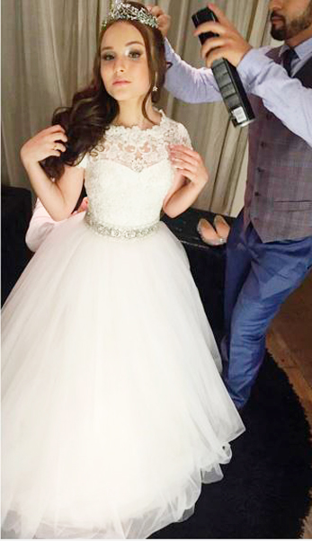 vestido para festa de 15 anos branco