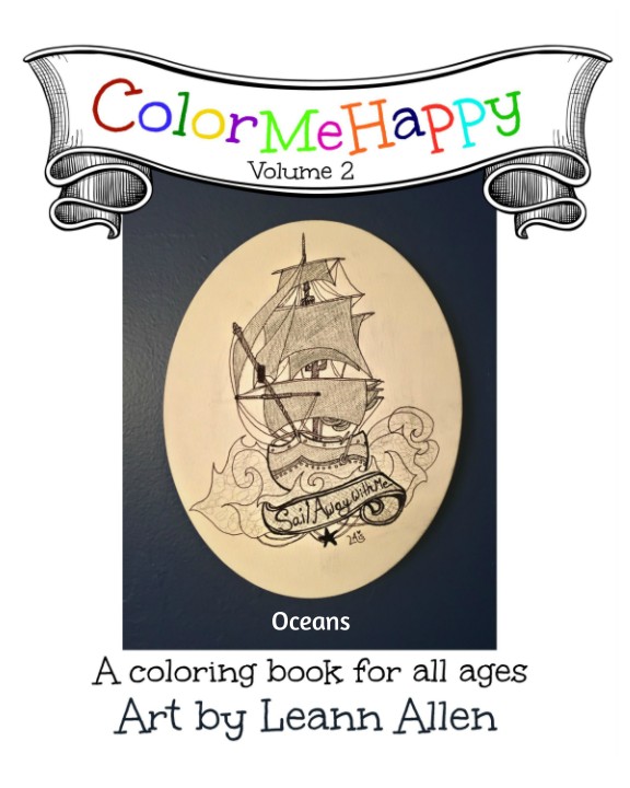 Color Me Happy Volume 2- Oceans