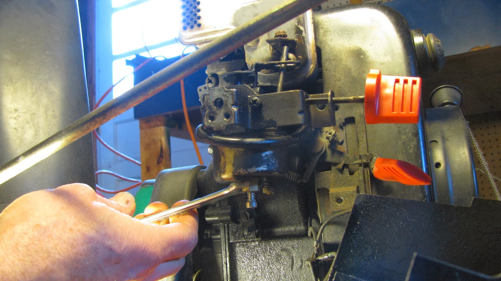 The Original Mechanic How to fix an MTD snowblower with a fuel delivery problem