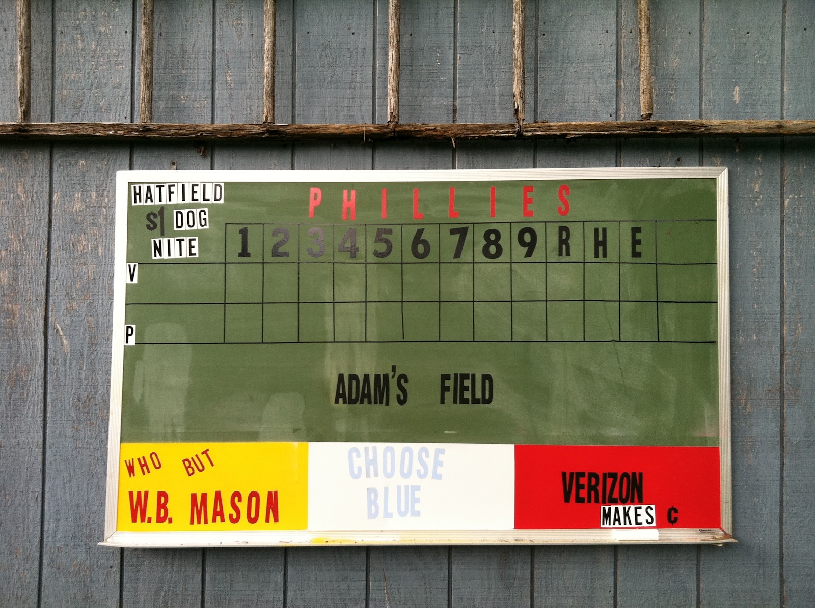 Frugal Finds From your Frugal Friend Homemade Scoreboard