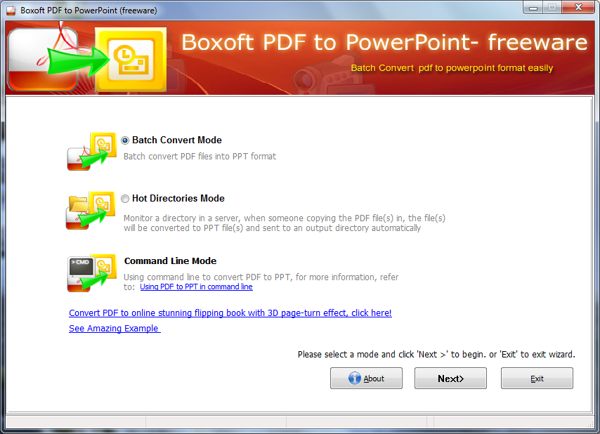 Free PDF to PPT Converter Techgozip