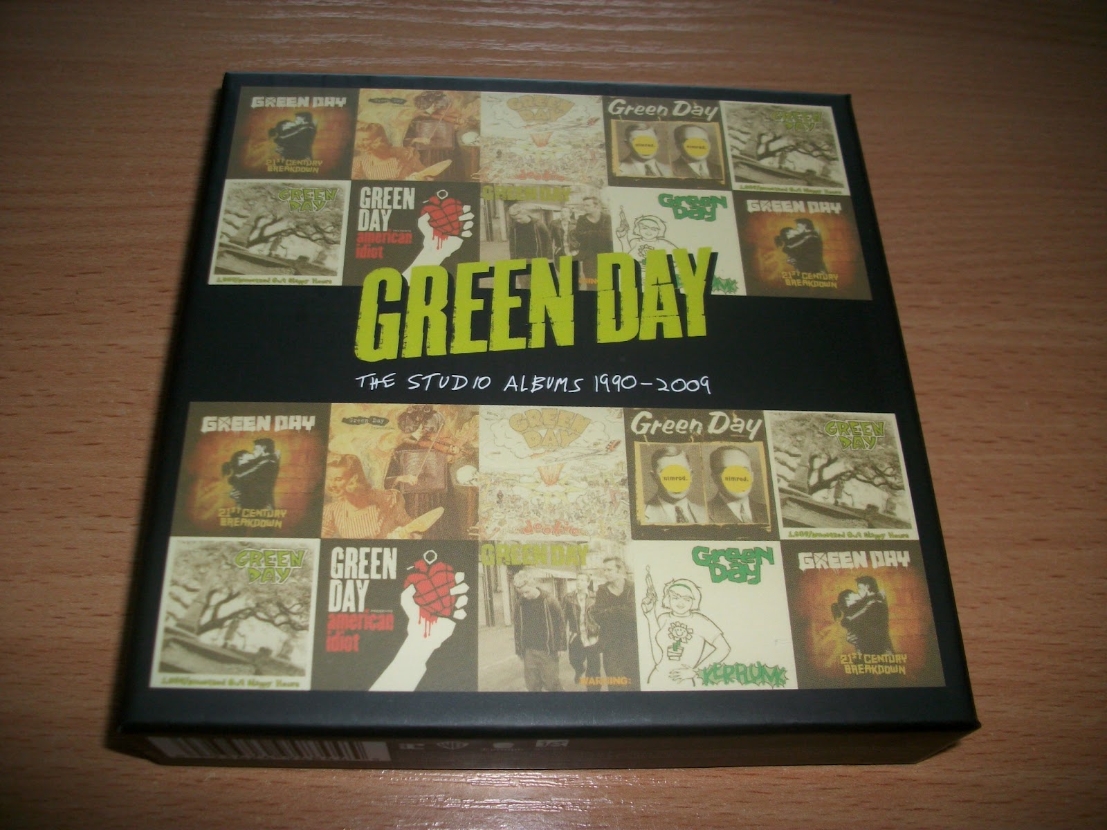 My Green Day Collection Green Day The Studio Albums 19902009