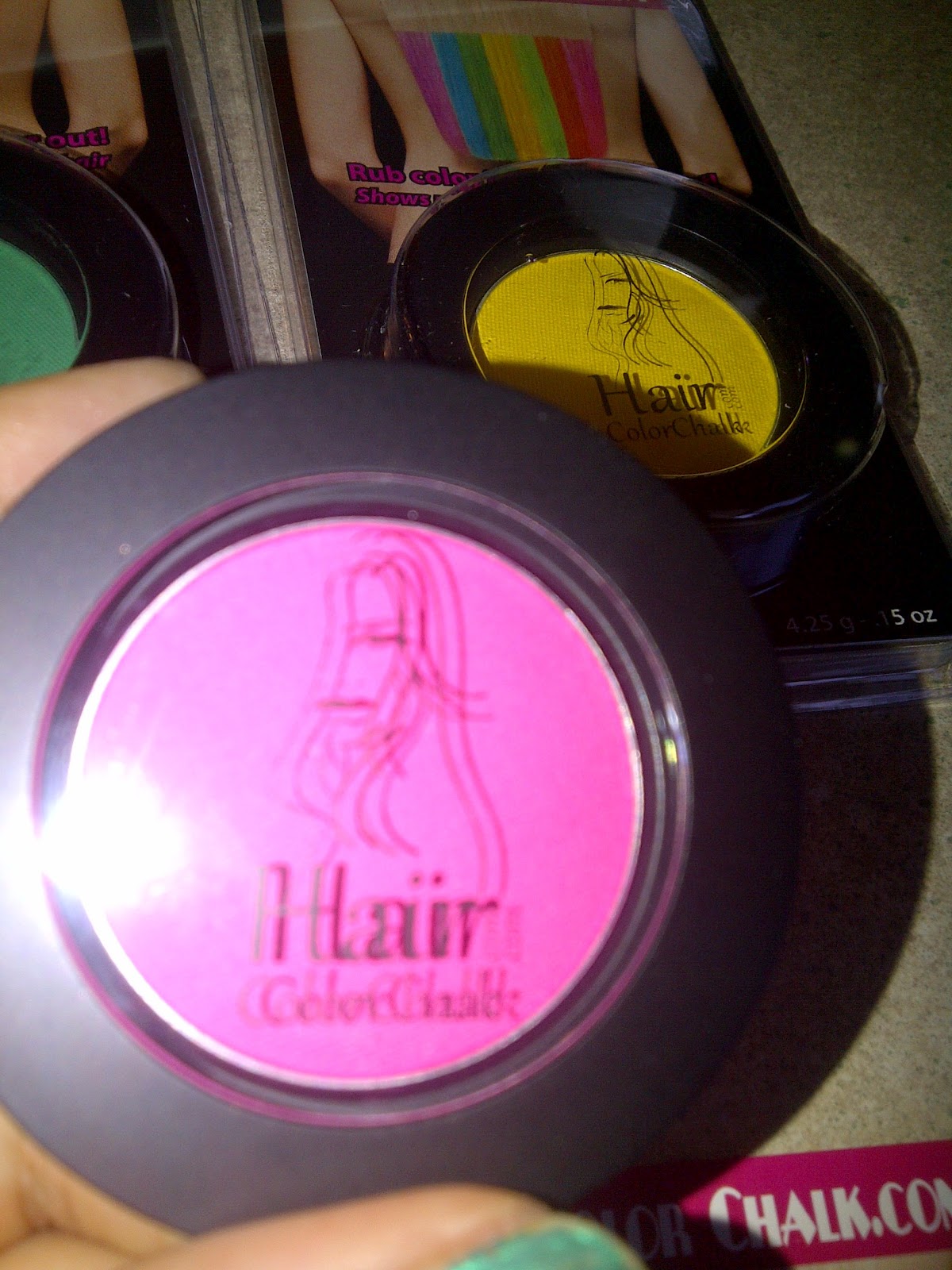 Mama Love Hair Chalk review and Tutorial!