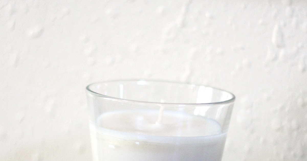 Gold Leaf Candle DIY The Cream to My Coffee