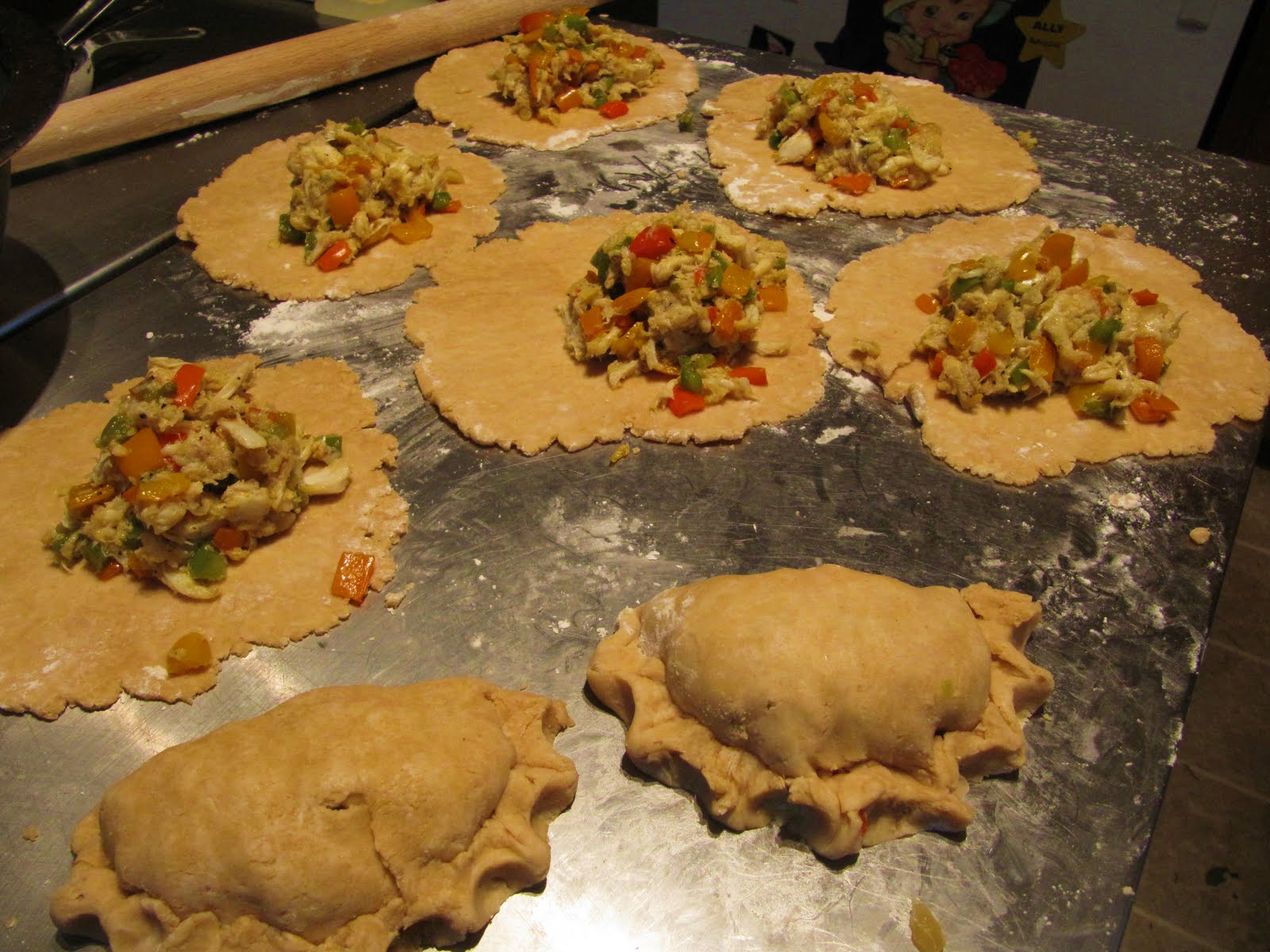 Mama Ozzy's Table Crab Empanadas