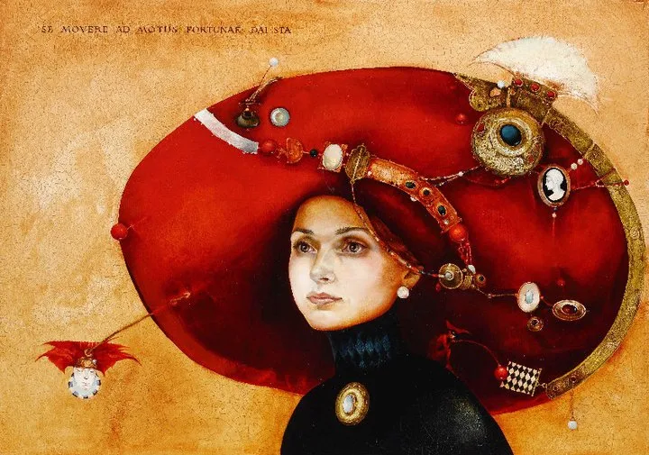 Daiva Staškevičienė 1968 | Lithuanian Symbolist / Figurative painter