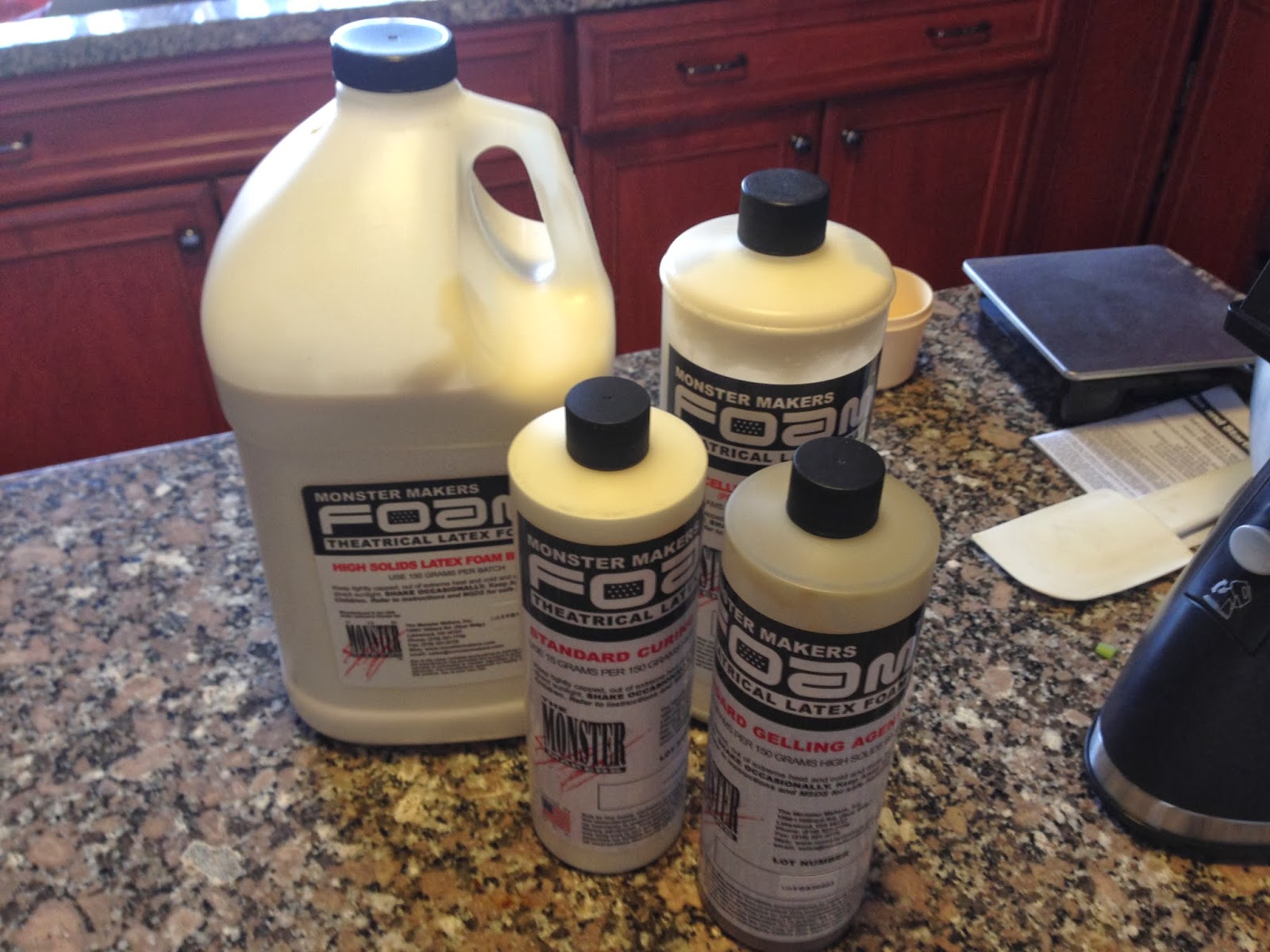 The Magpie's Wardrobe Running the Foam Latex