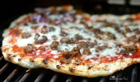 A Southern Soul | Grilled Sausage Pizza