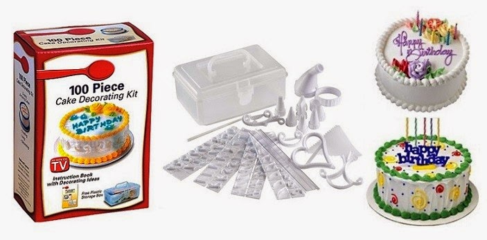 100 Piece Cake Decorating Kit