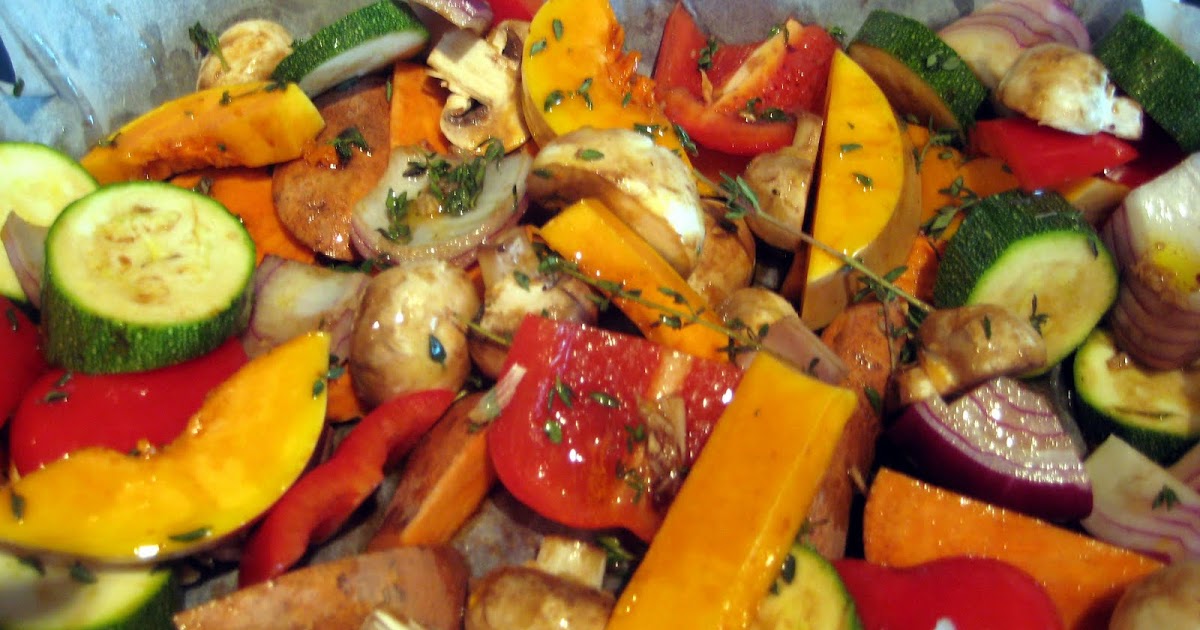 Serena's Medium Rare One Pot Low Fat Veggie Roast