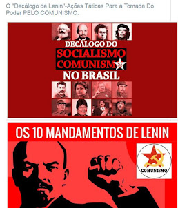 O "Decálogo de Lenin"-Ações Táticas Para a Tomada Do Poder PELO COMUNISMO.