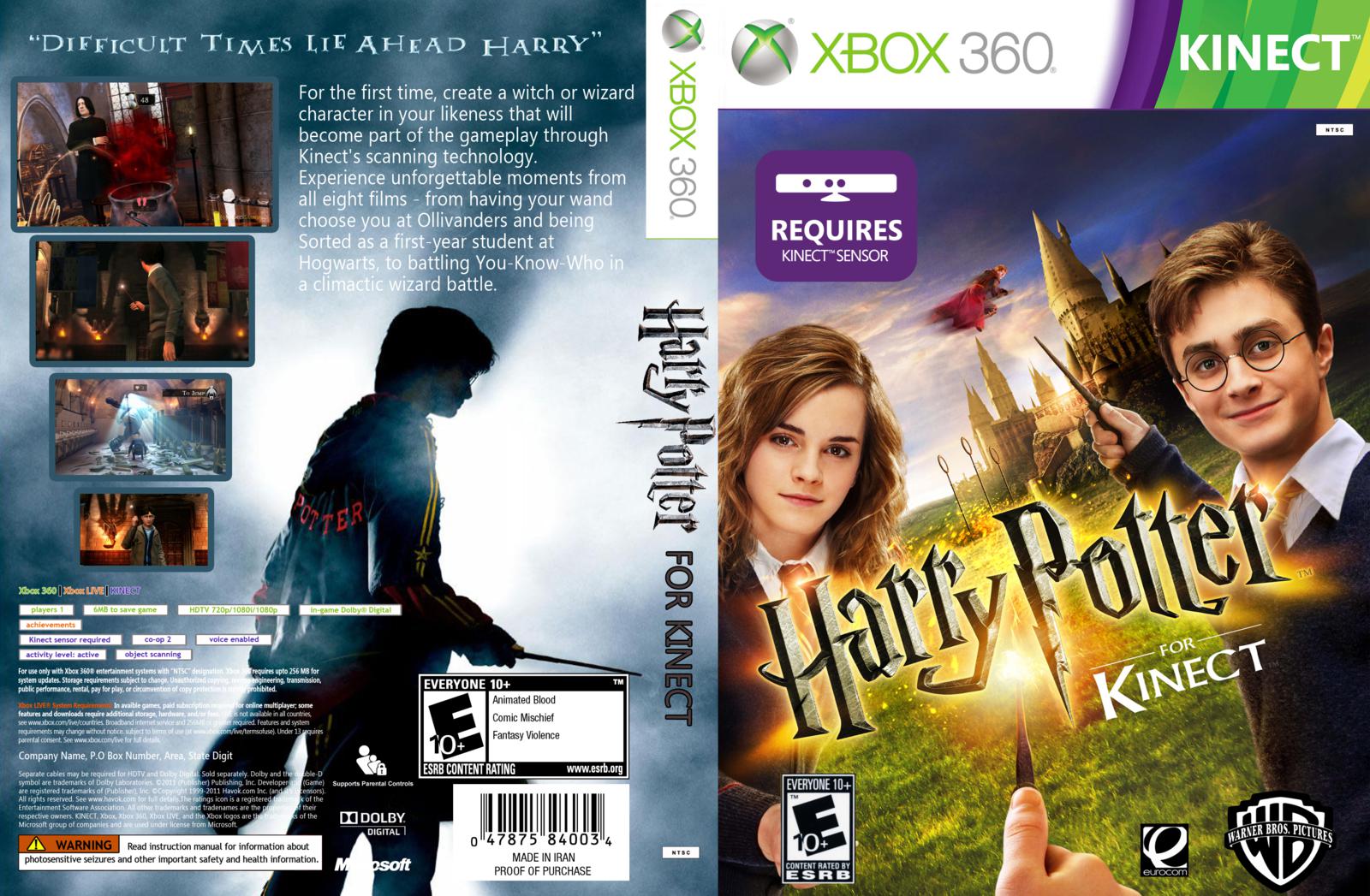 Harry Potter for Kinect full game free pc, downloa