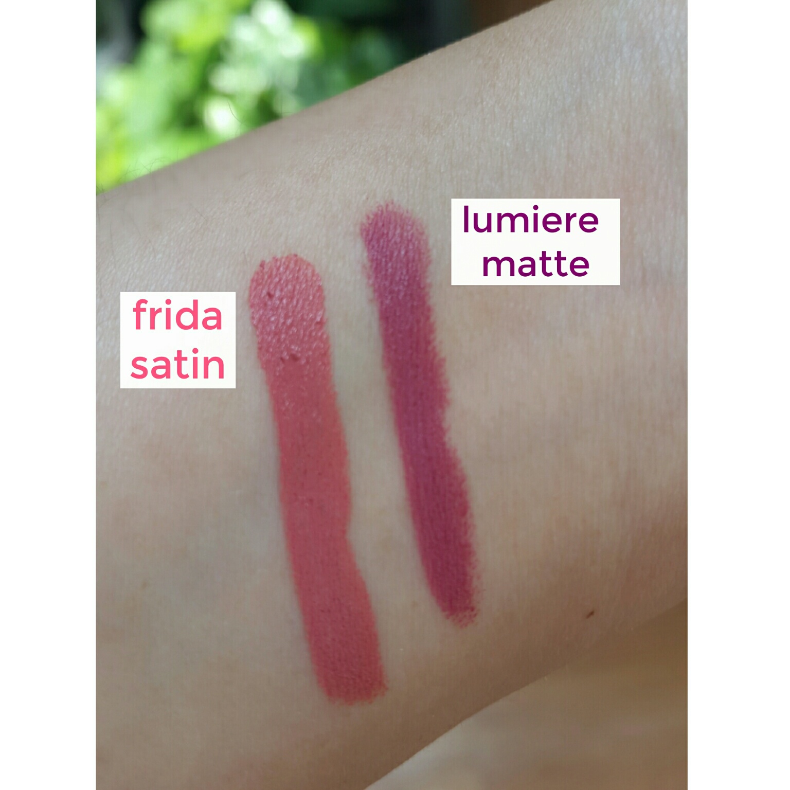 Beauty in Hijab 2015 hand swatches