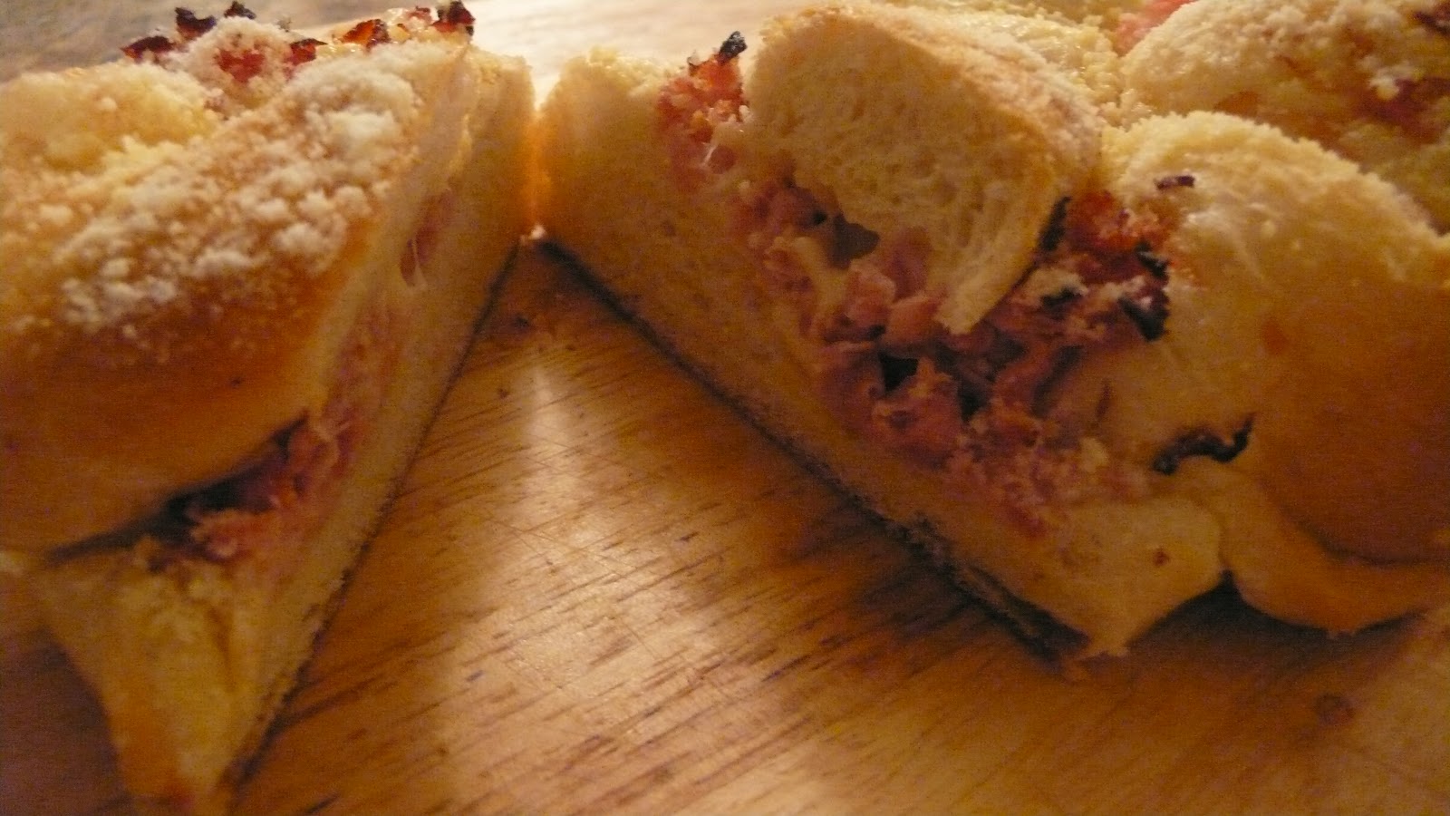 Joyously Domestic Braided Ham & Swiss Bread