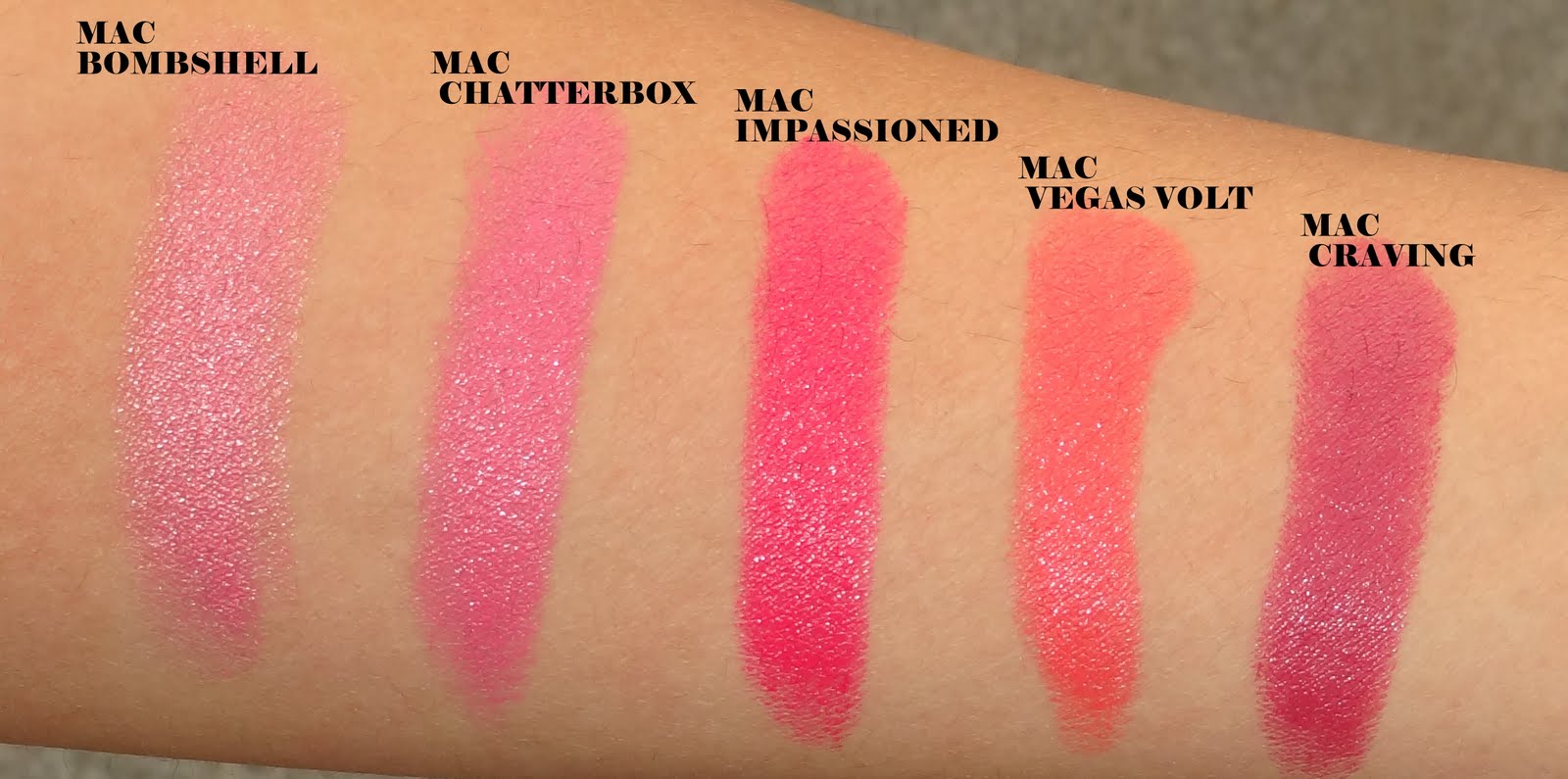 Mac Lipstick Swatches Part 2 Peachesandblush
