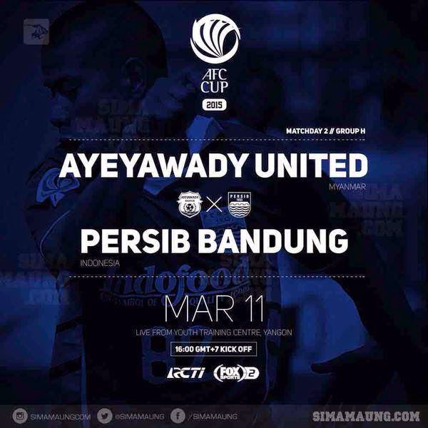 Persib Bandung vs Ayeyawady United AFC C   up 2015