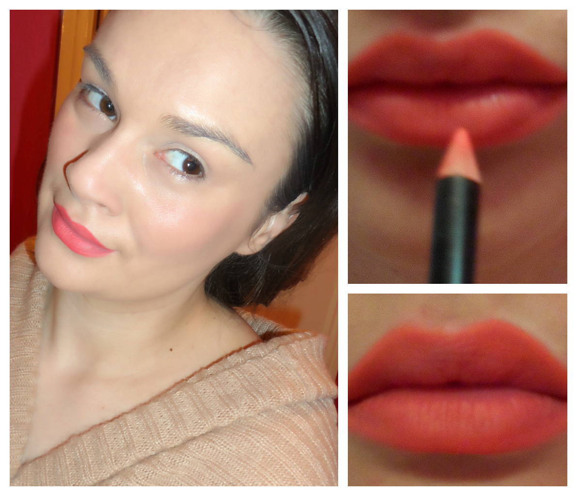 beautiful me plus you MAC's Embrace Me lip pencil and MAC Absolute