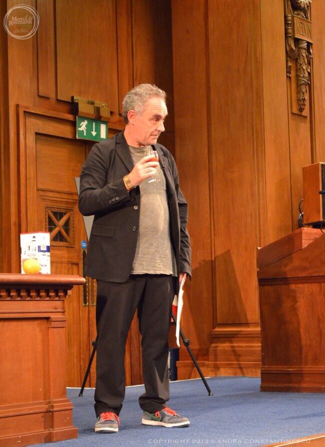 "An audience with Ferran Adria" si expozitia "El Bulli: Ferran Adria and The Art of Food" "An audience with Ferran Adria" si expozitia "El Bulli: Ferran Adria and The Art of Food"