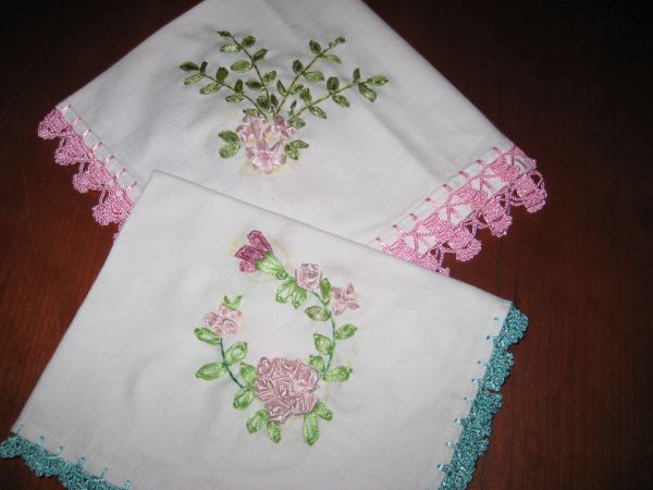 Knitting Patterns Free: 2011 Ribbon embroidery