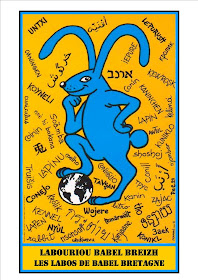 Creations Multilingues Langue Francaise Langues De France Langues D Europe Langues Du Monde Le Lapin Bleu D Umberto Eco