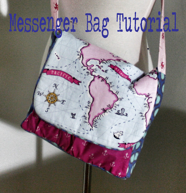 sew grown Messenger Bag Tutorial