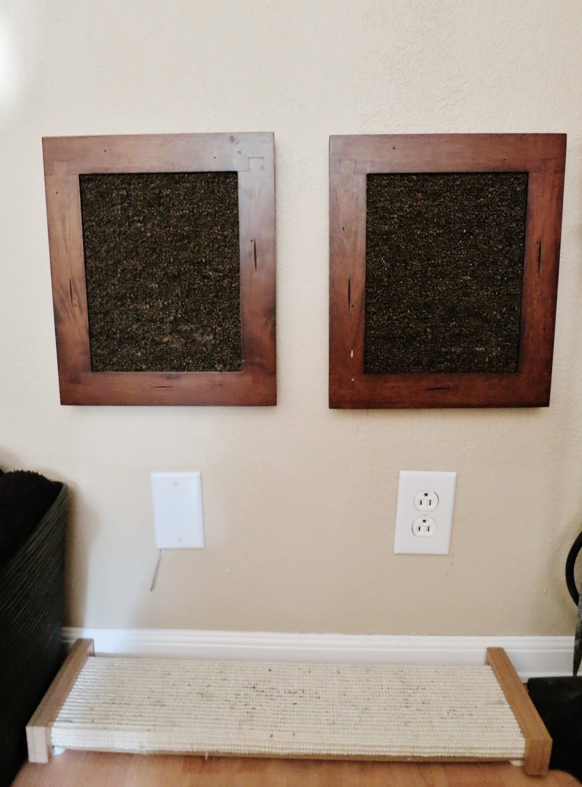 Life with Direction DIY Cat Scratch Pad