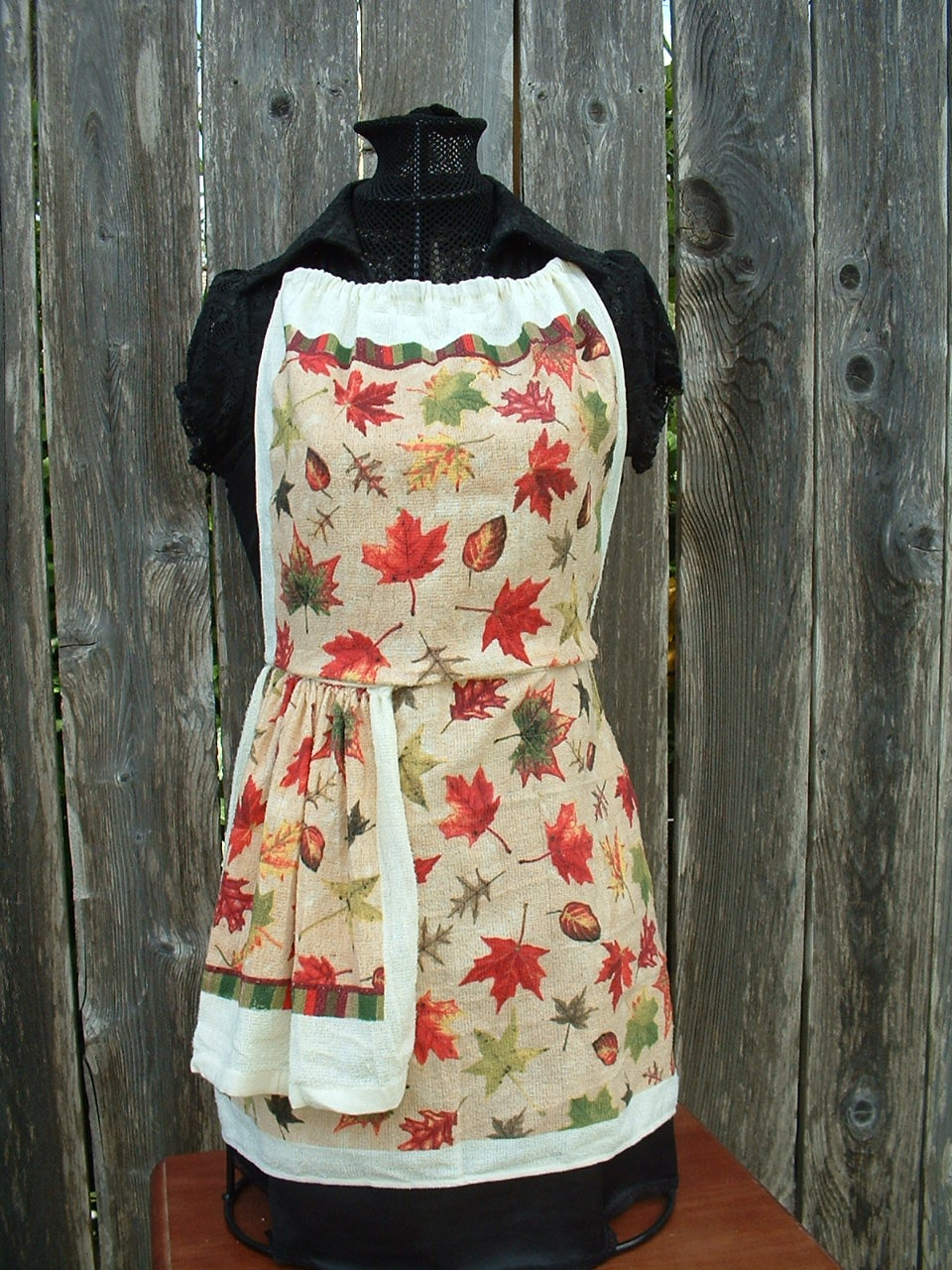 Gone Crafting! Handmade dish towel apron