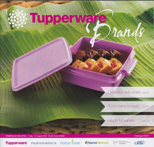 Tupperware Julai 2013 - Tupperware Catalog 01 July 2013 - 17 Aug 2013