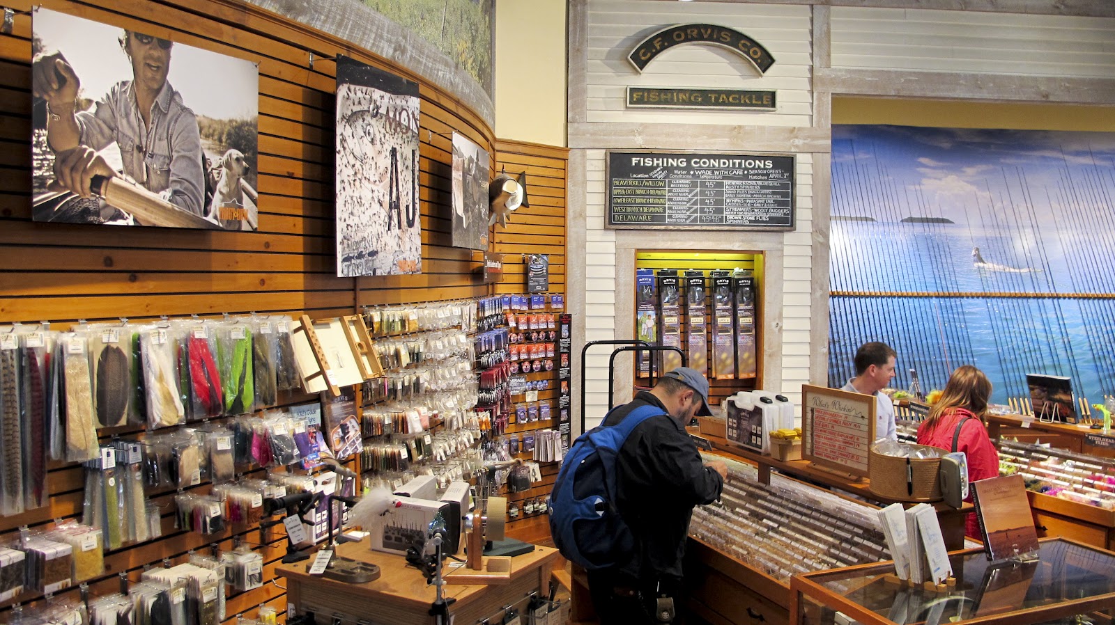 The Average Angler 04.25.12 Into New York so I happened by the Orvis store