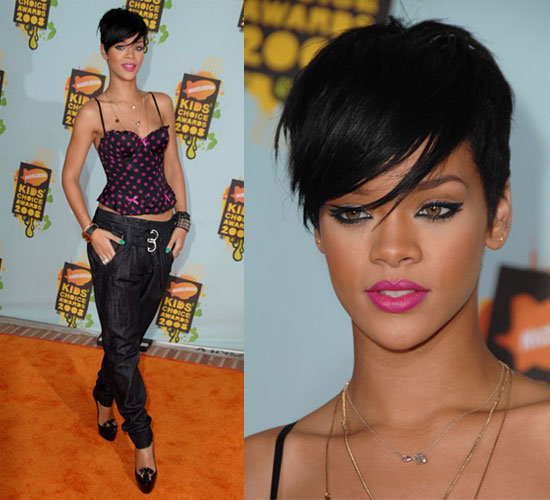 rihanna hair styles