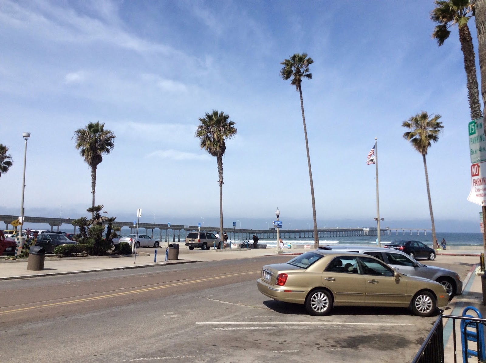 Beautiful Beaches and shops Point Loma Phil's America Exchange Year
