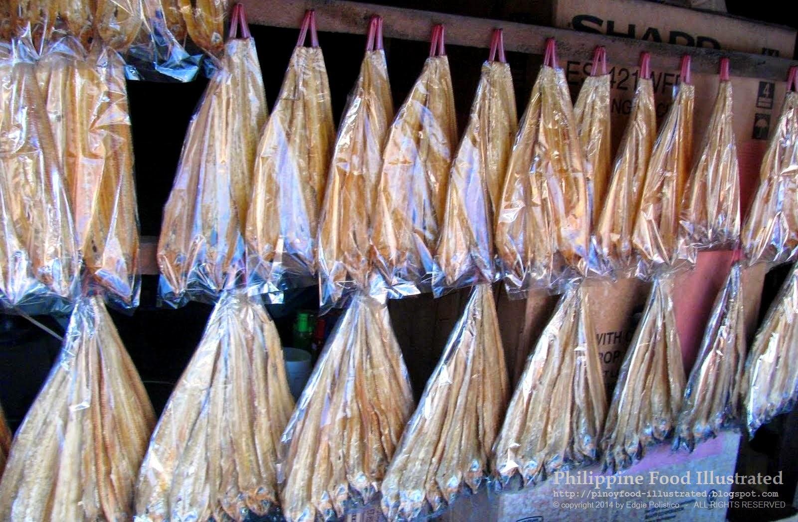 Philippine Food Illustrated espada (dried)