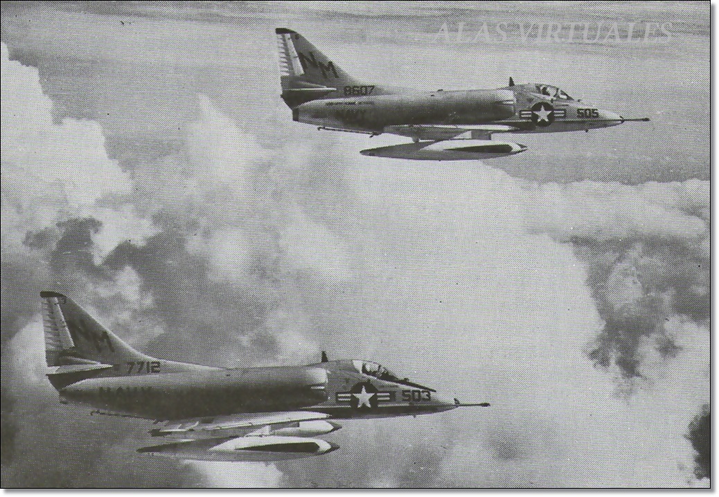 Los 60 años del Skyhawk McDonnell+Douglas+A-4+Skyhawk+2