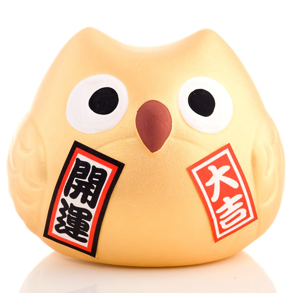 Xing Fu OWLS AS SYMBOLS OF LUCK IN JAPAN