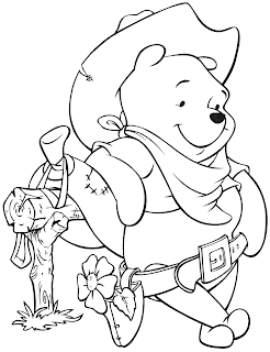 desenho do ursinho pooh para pintar