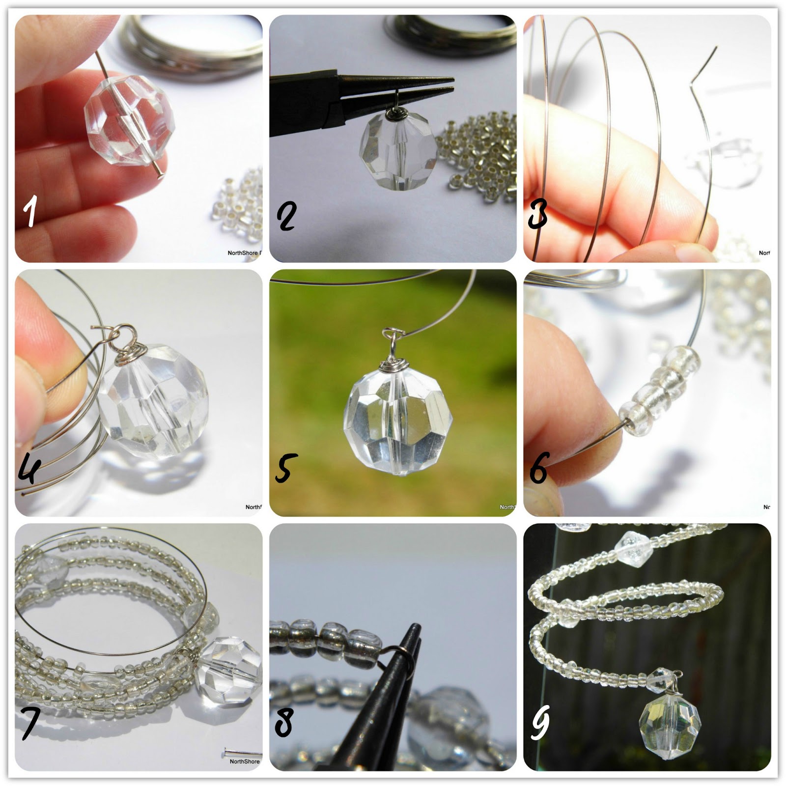 NorthShore Days..... Spiral Suncatchers