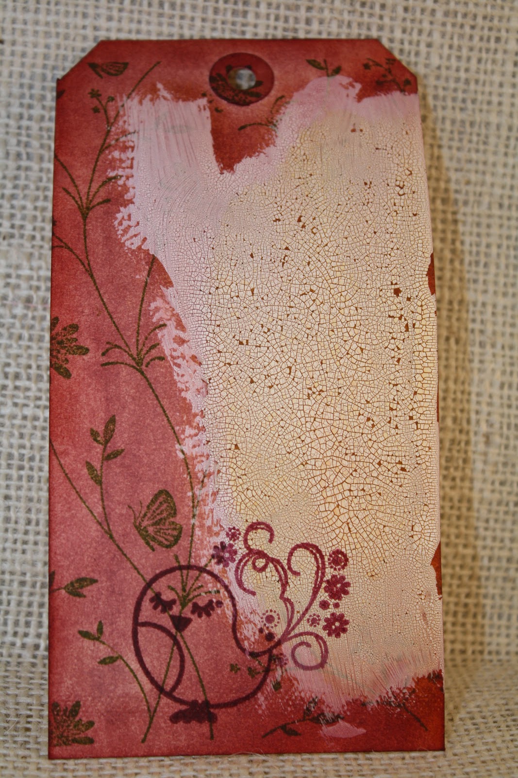 Tim Holtz Creative Chemistry 101...Crackle Paint Resist Technique