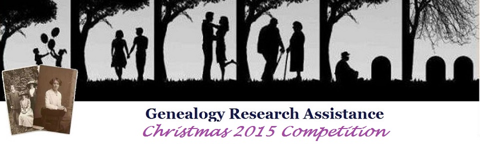 Genealogy Research Assistance Christmas Competition 2016