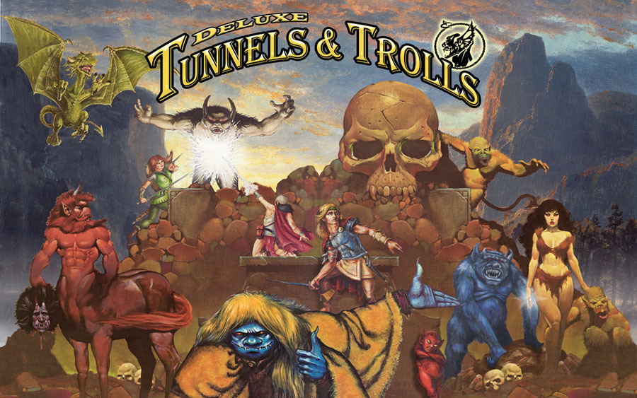 Realms of Chirak Sneak Peak at the Deluxe Tunnels & Trolls GM Screen