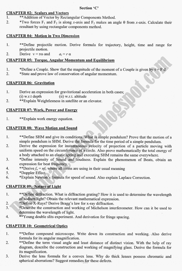 Adamjee Coaching Preparation Papers 2015