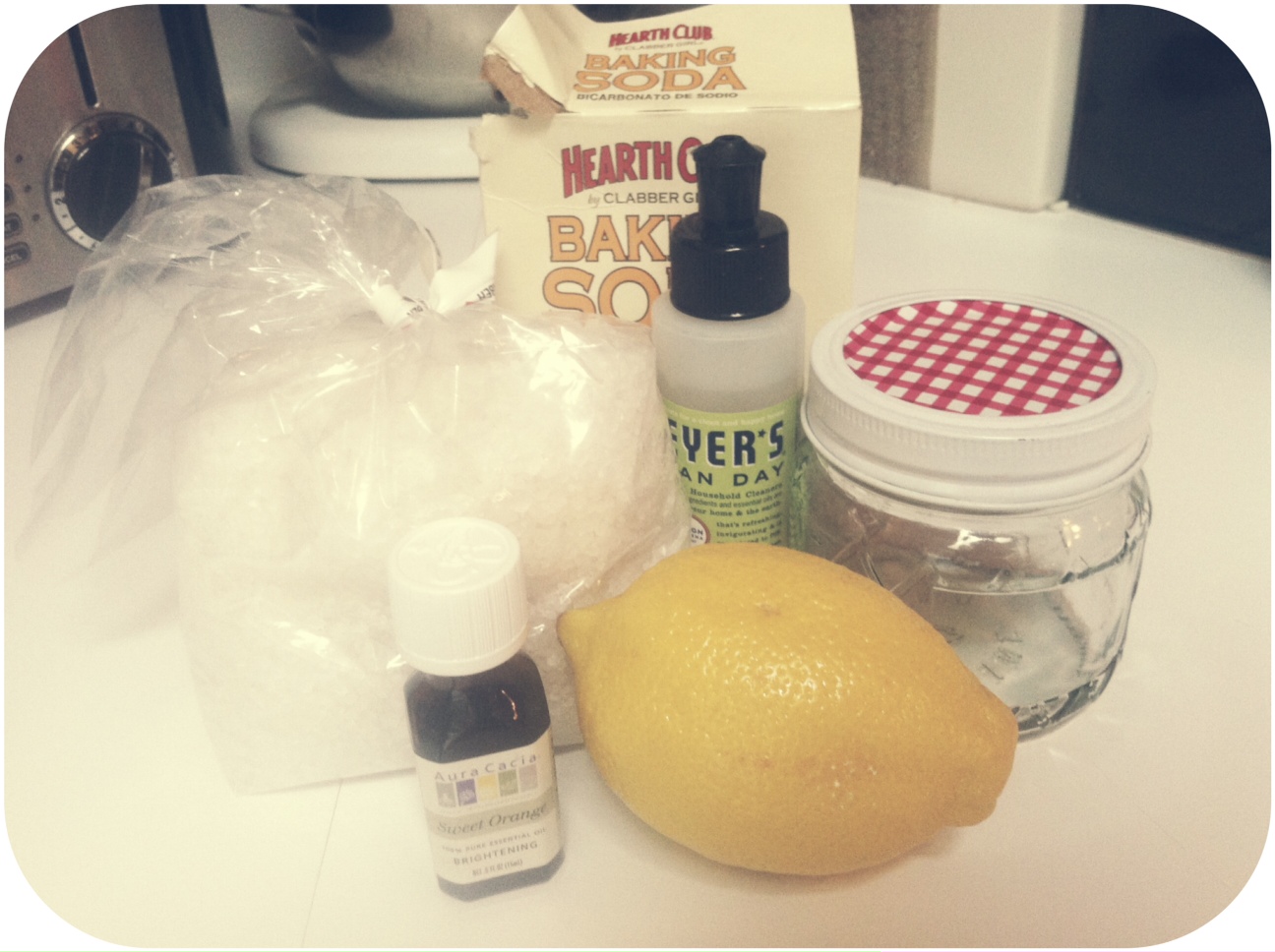 Chevron Stitches DIY Garbage Disposal Fresheners