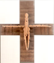 a cross made by Linday