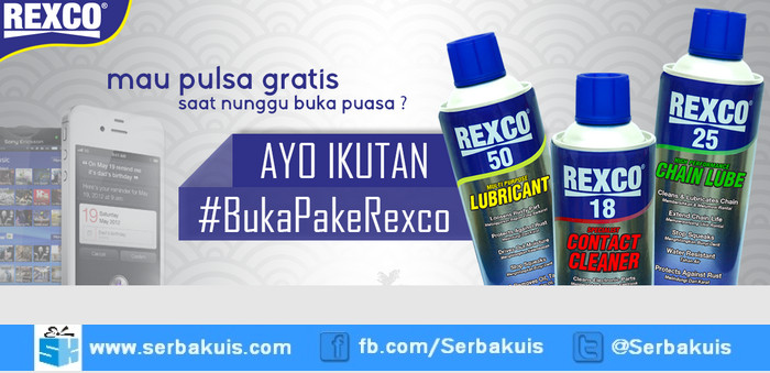 Kuis Buka Pake Rexco Berhadiah Pulsa 100K Setiap Hari Kuis Buka Pake Rexco Berhadiah Pulsa 100K Setiap Hari