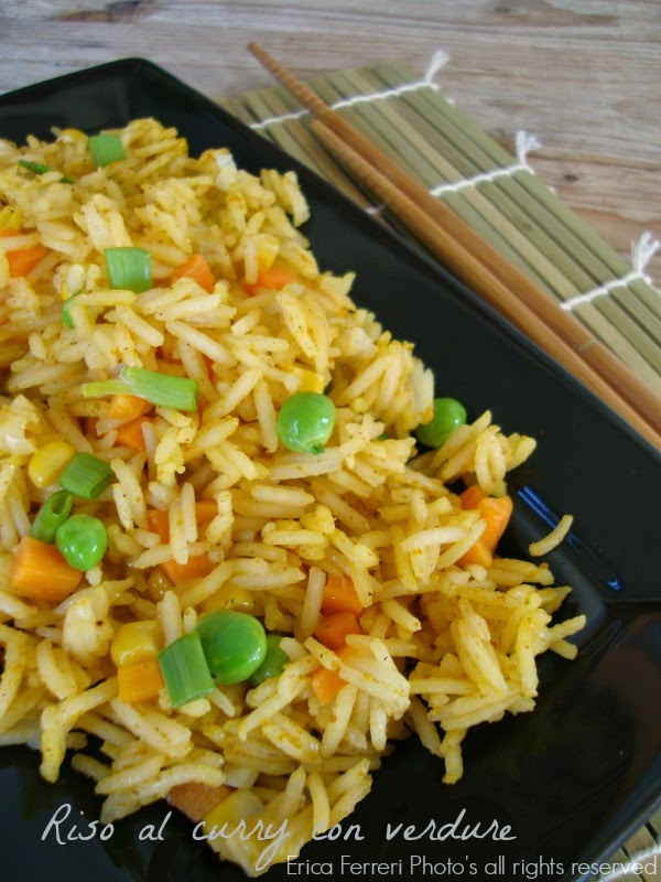 Ogni riccio un pasticcio Blog di cucina Riso speziato all'indiana