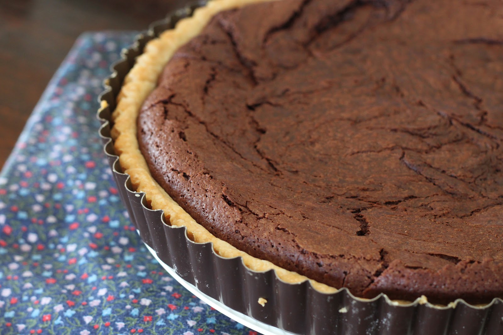 Good Clean Fun Chocolate Fudge Tart