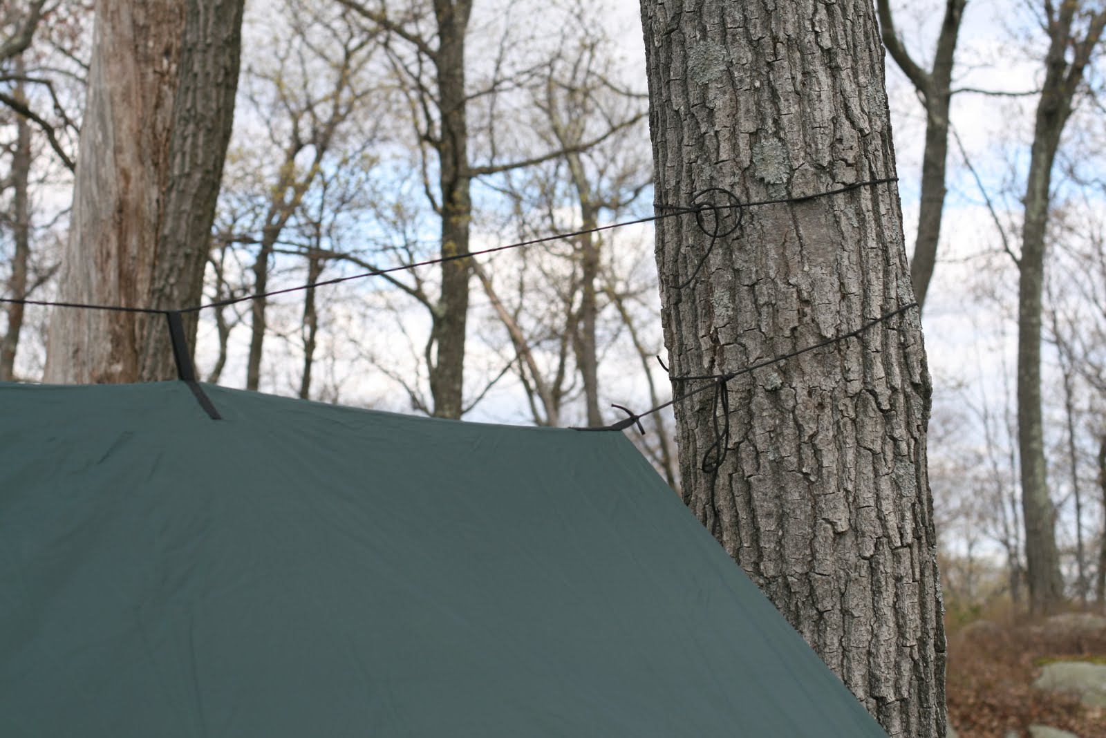 Wood Trekker Basic Tarp Configurations
